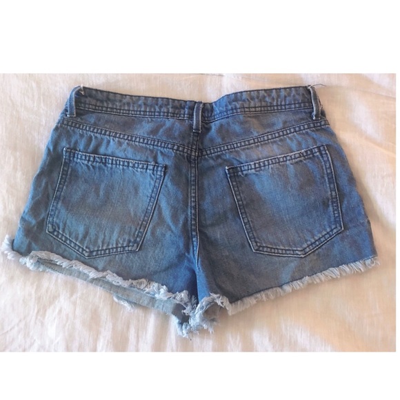 Mid/high rise jean shorts 29 - Picture 4 of 4